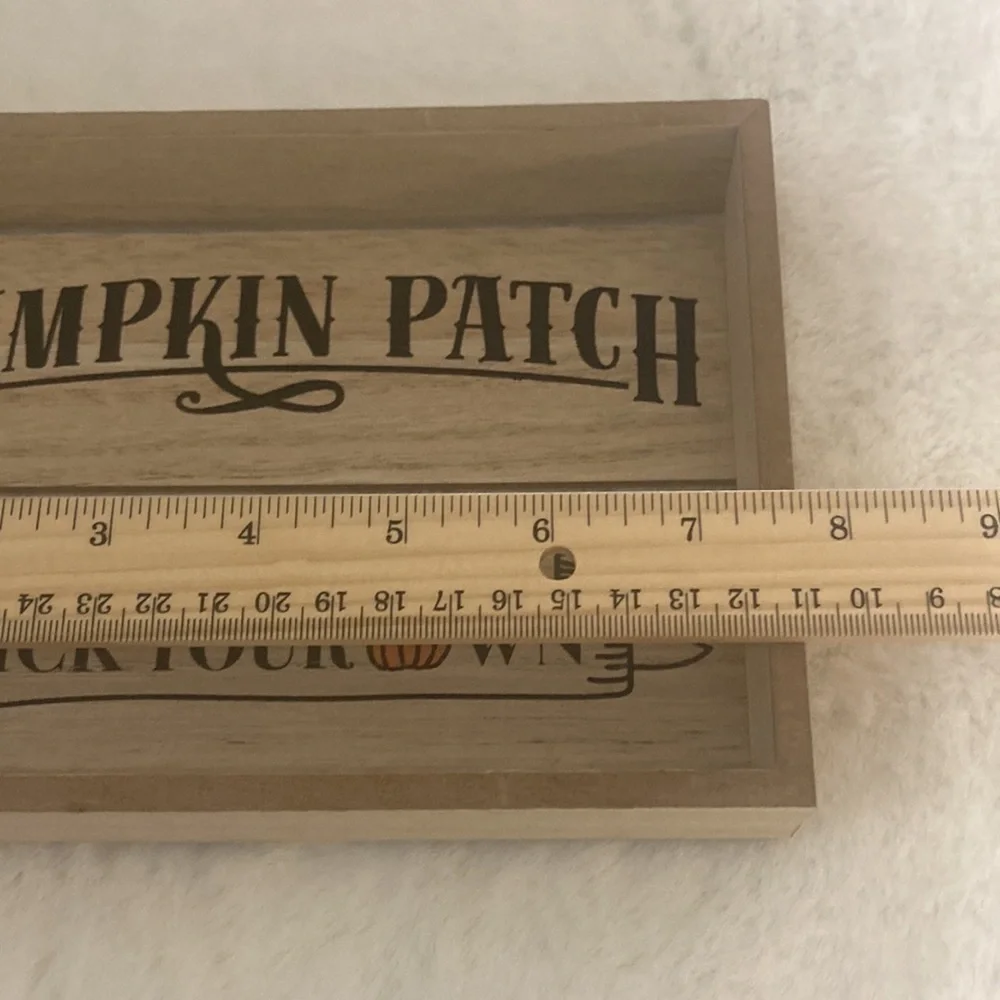 Target 2019 BP Pumpkin Patch Mini Tray/Shadowbox